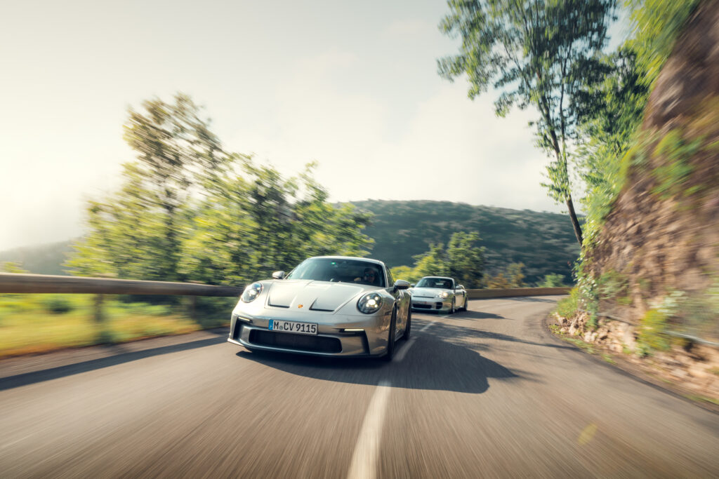 Porsche driving tour Europe