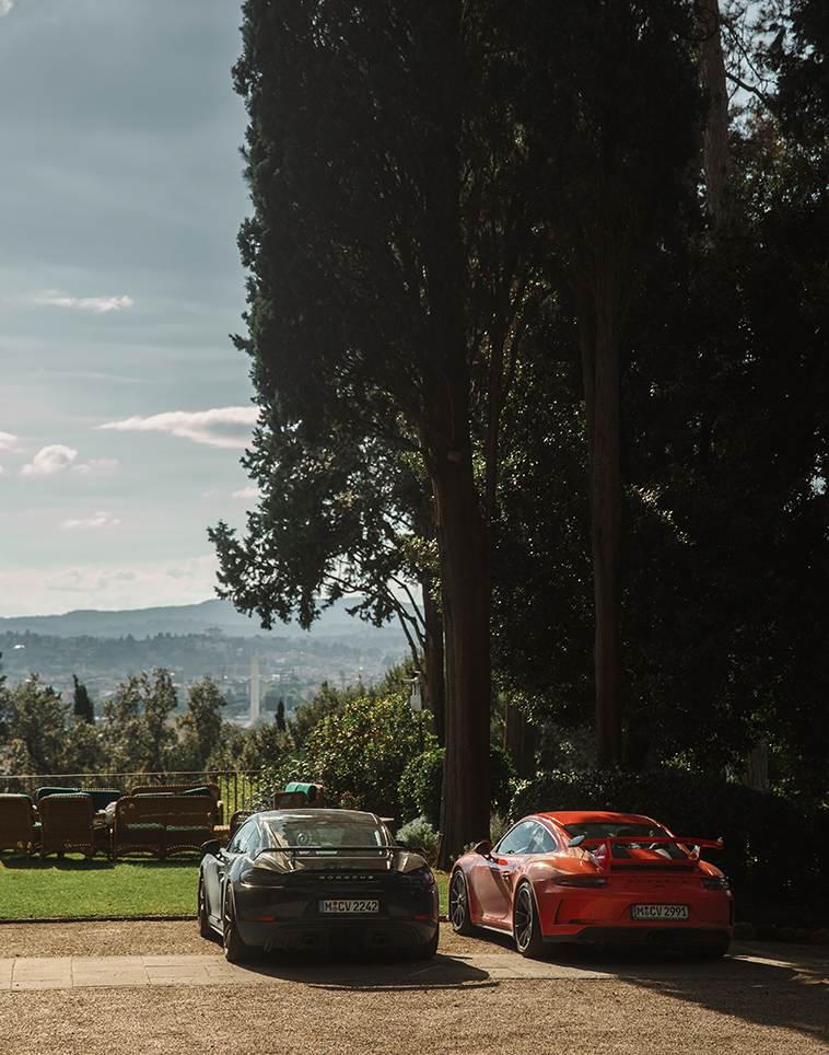 Porsche in Italy